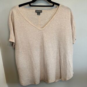 Eddie Bauer waffle texture t shirt. M.